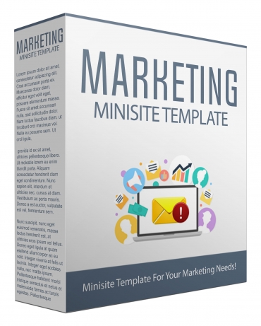 Marketing Minisite Template V53